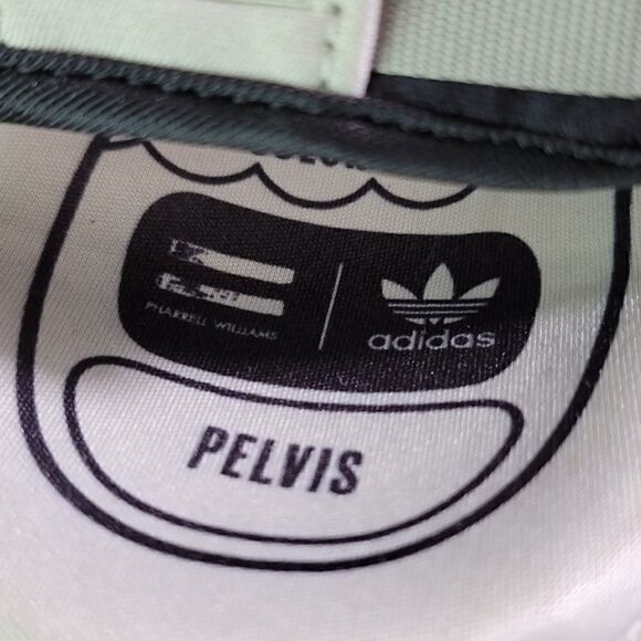 Adidas X Pharrell Williams Hu Human Race Adilette 2.0 Men's Shoes Sandals White - Picture 2 of 11